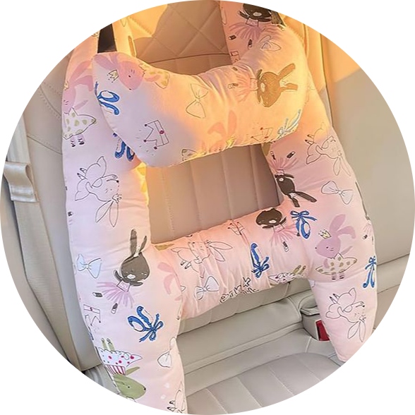 وسادة خاصة بالاطفال في السيارة 💤🚗